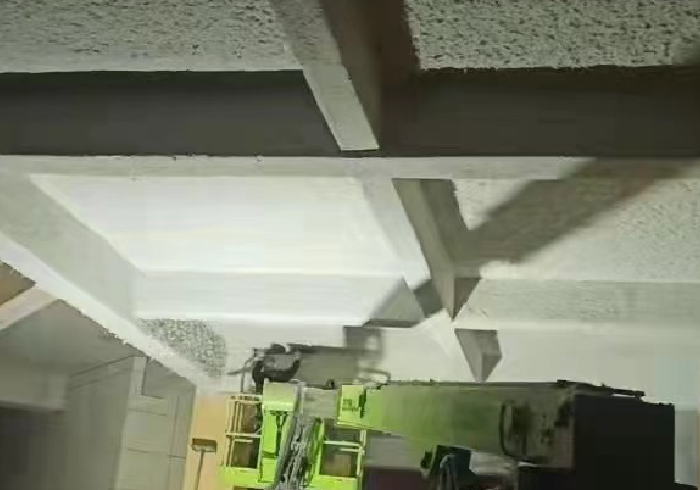 停車場(chǎng)噴涂棉施工視頻